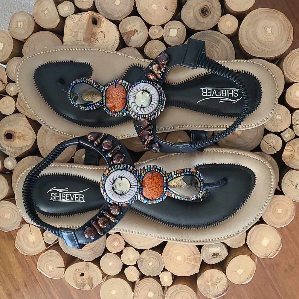 Shibever boho sandals